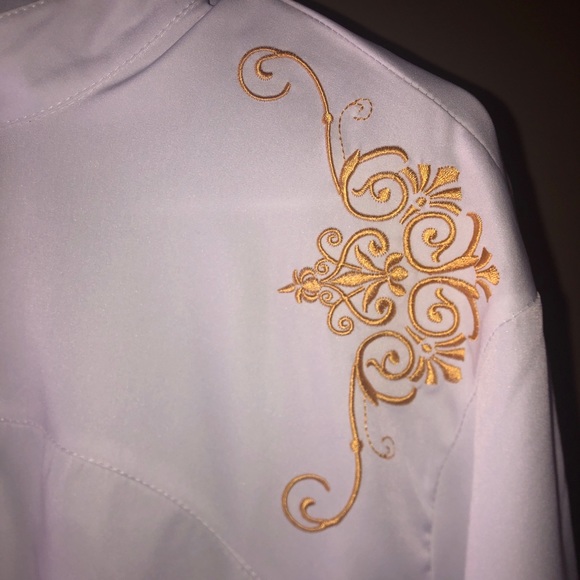 Mariachi Mens Size Large Button Up - Picture 15 of 16